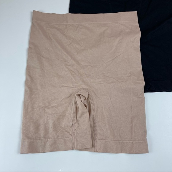 NEW Danskin Underwear Comfort Short Briefs Womens Small Black Beige NWT - Picture 3 of 12